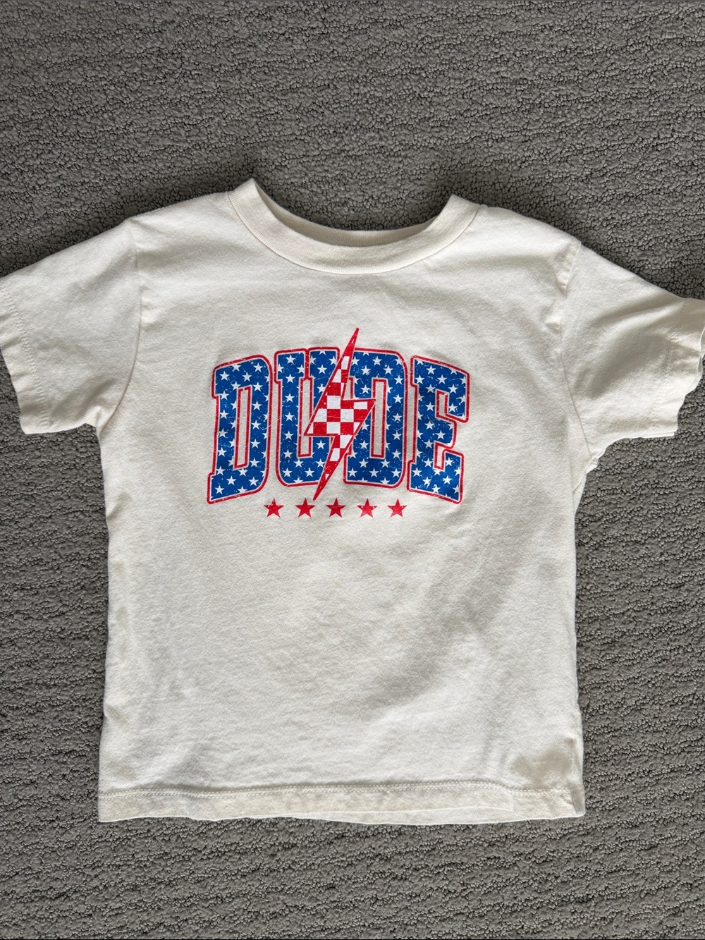 4T Dude graphic tee